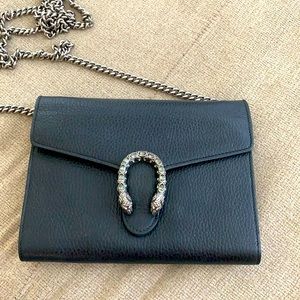 Dionysus mini leather chain bag